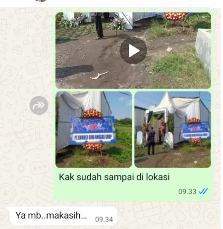 Pengiriman Karangan Bunga Sarirejo Guntur